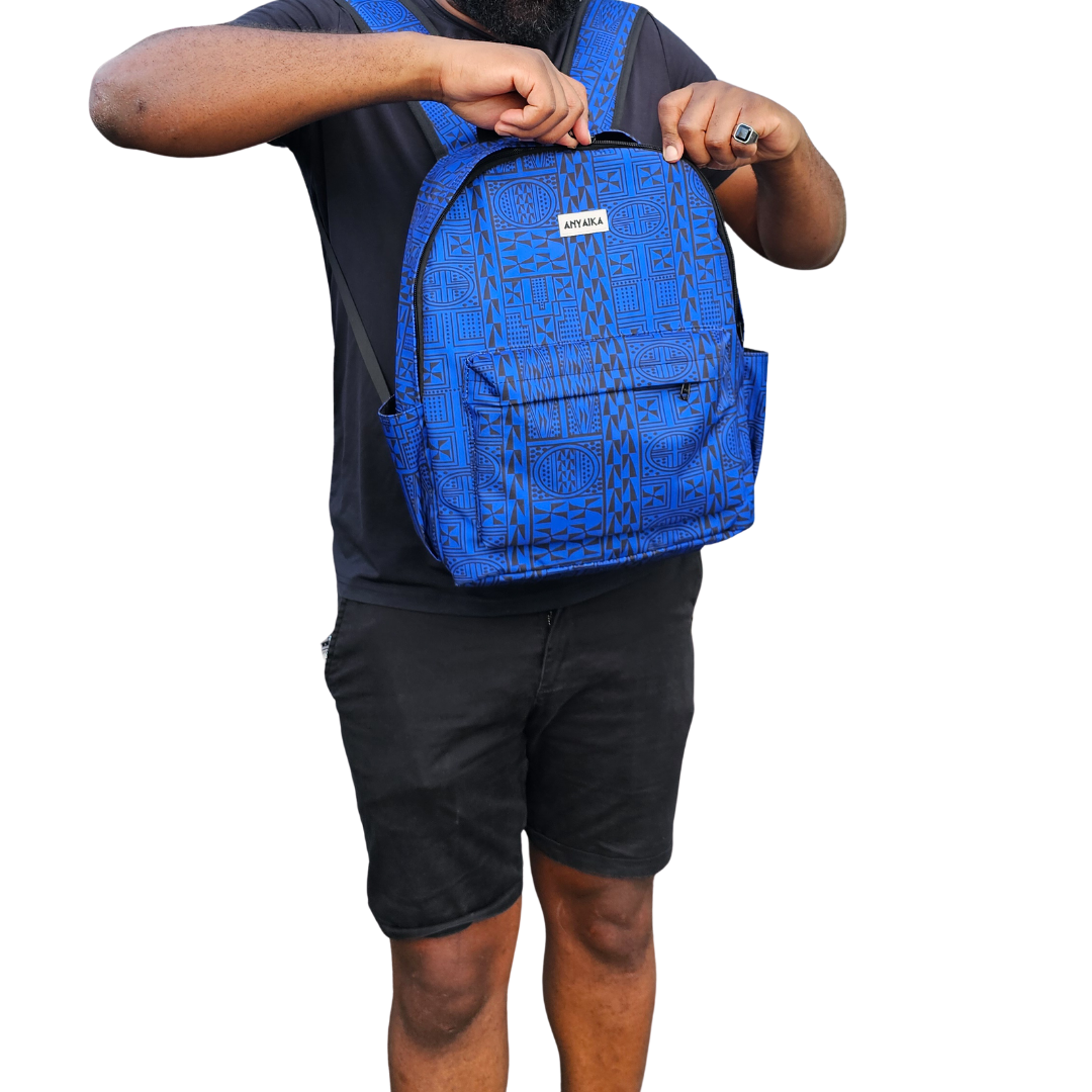 Majestic Baobab Royal Blue GRAFFI Backpack