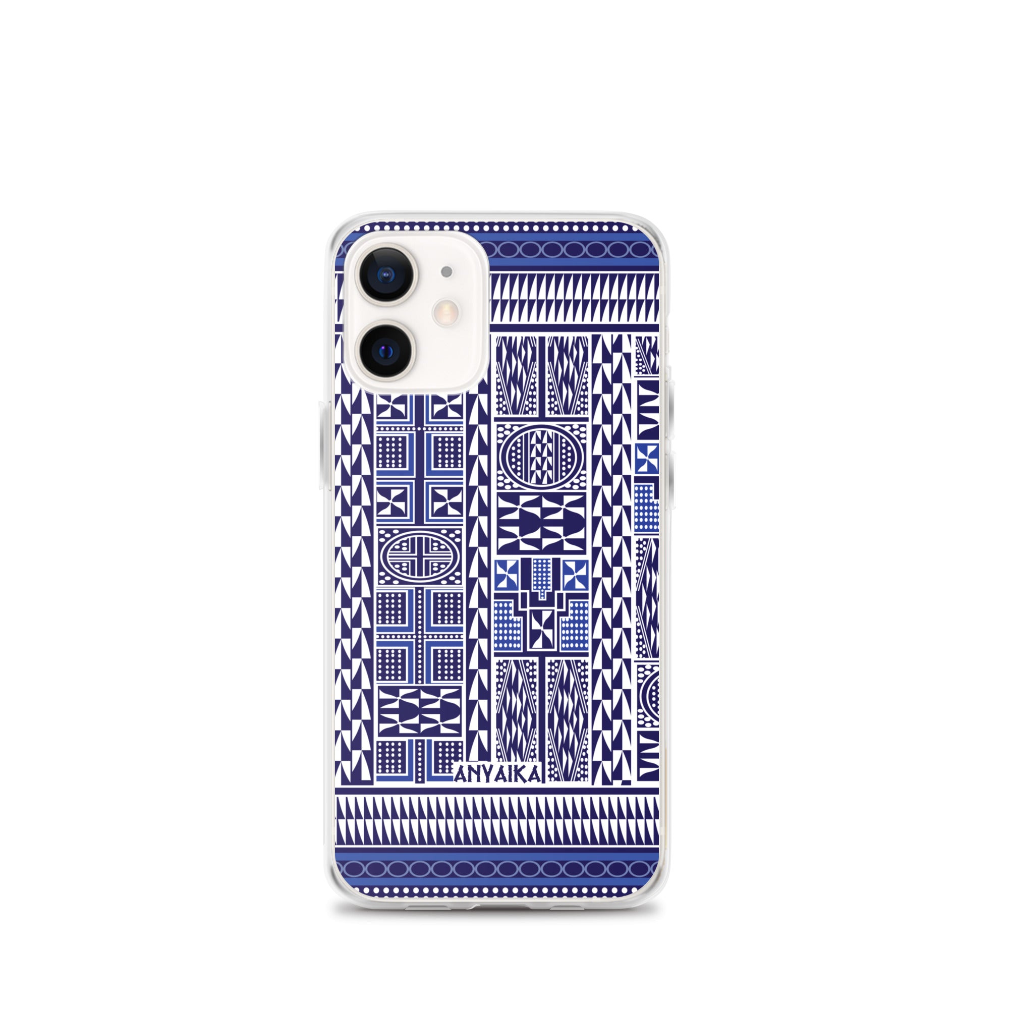 Tribal Tapestry Blue Mix Clear Case for iPhone®