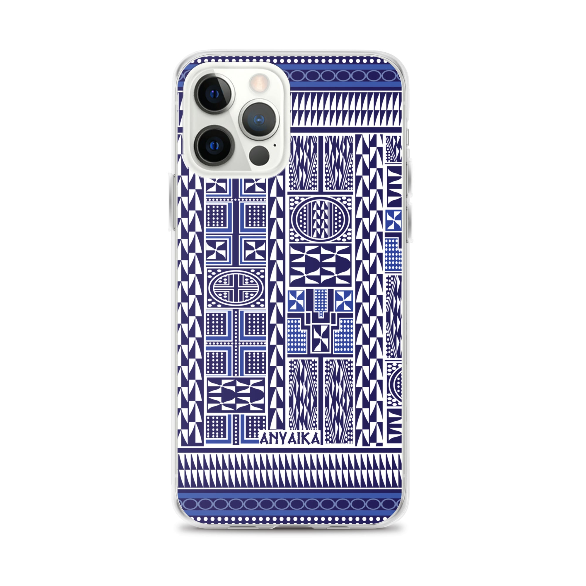 Tribal Tapestry Blue Mix Clear Case for iPhone®