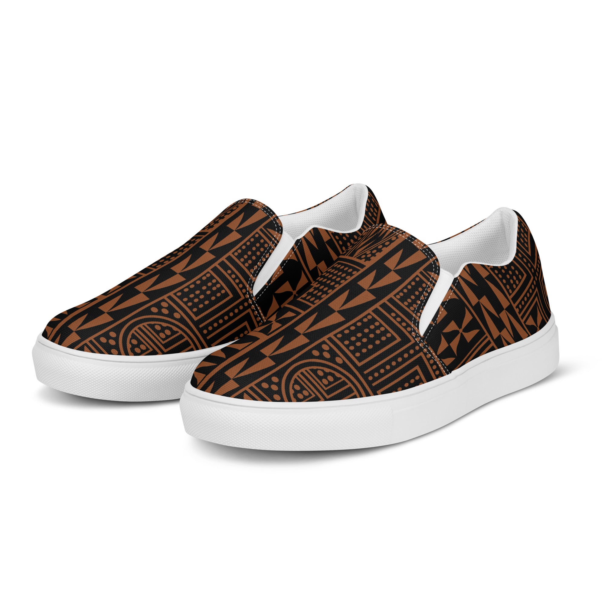 Men's Black Mamba Chocolate Brown NAWETI Sneakers
