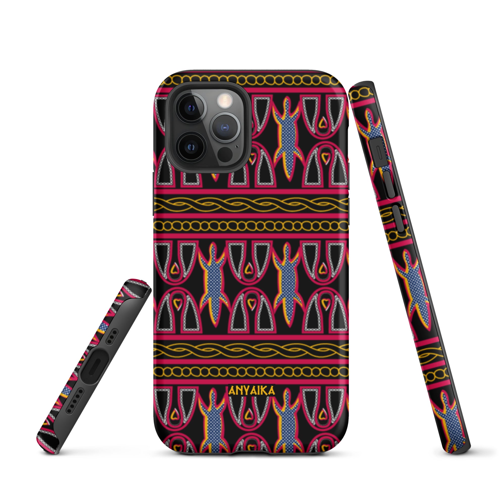 Toghu Crested Charms Black Case for iPhone®