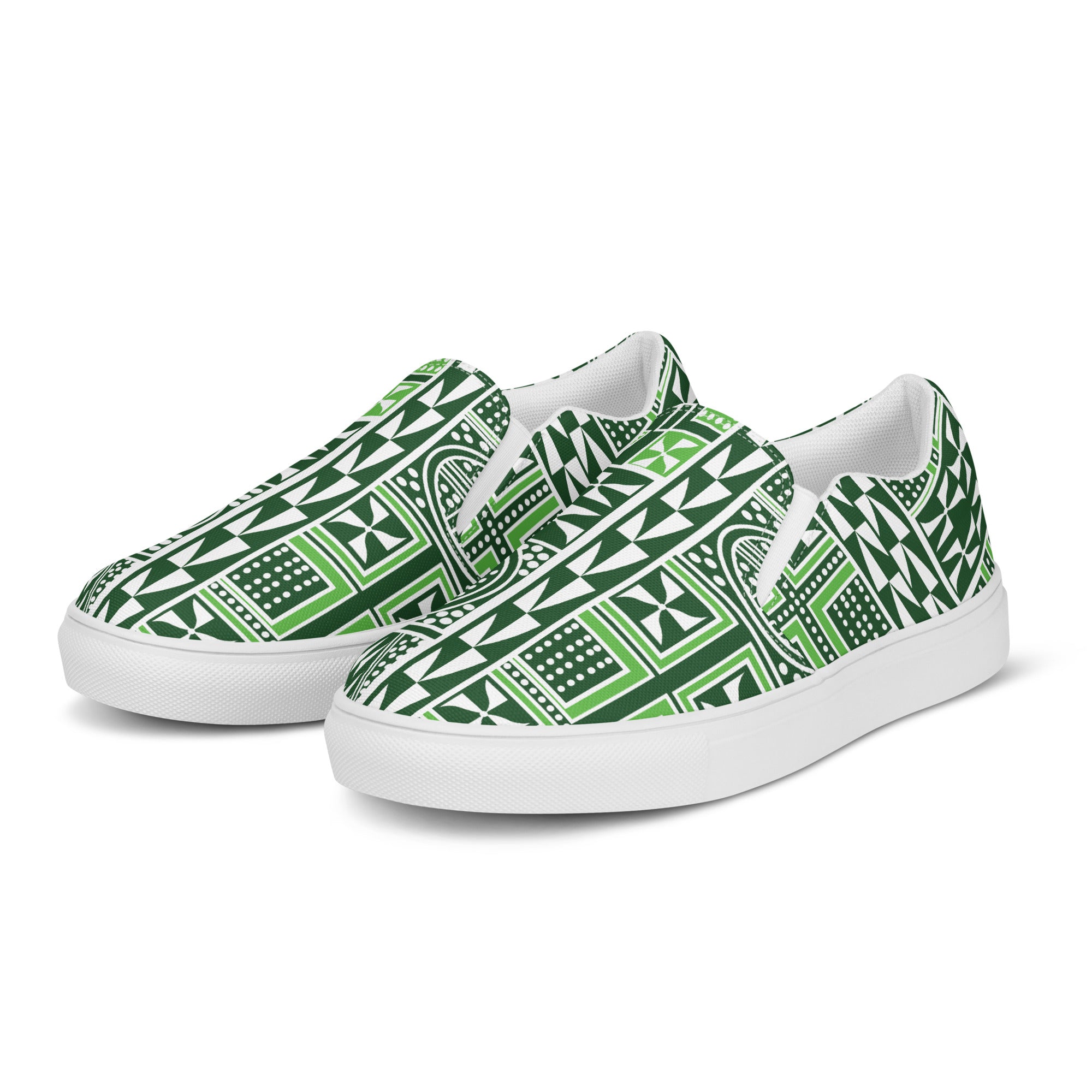 Women's Tribal Tapestry Green Mix NAWETI Sneakers